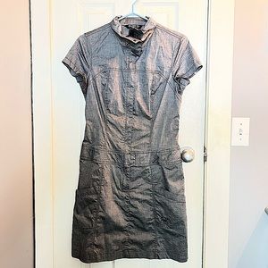 Arc’teryx Blasa half-zip low waist dress with pockets grey-blue Size 8